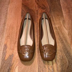 Michael Kors Fulton Moc Leather Flats